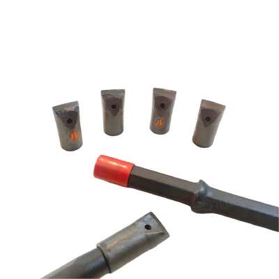 kopen H22 Boorstang met 7° beitelpunt, hoogwaardig gelegeerd staal, wolfraamcarbide inzetstuk voor nul slip passing boren online manufacture