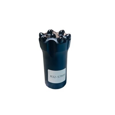 Mua R32 57mm nút bit với Tungsten Carbide Virgin và dây chính xác cho khoan đá cứng online manufacture
