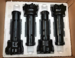 kaufen DTH-Bohrer mit hohem Luftdruck und flacher Fläche für Hartgesteinsbohrungen in Kohlenstoffstahl online manufacture