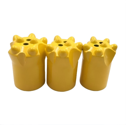 buy 11 Degree 36mm Spherical Rock Drill Taper Button Bit For Heavy Duty Drilling online manufacture